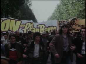 MANIFESTATION CONTRE LE PLAN BARRE, 24 MAI 1977